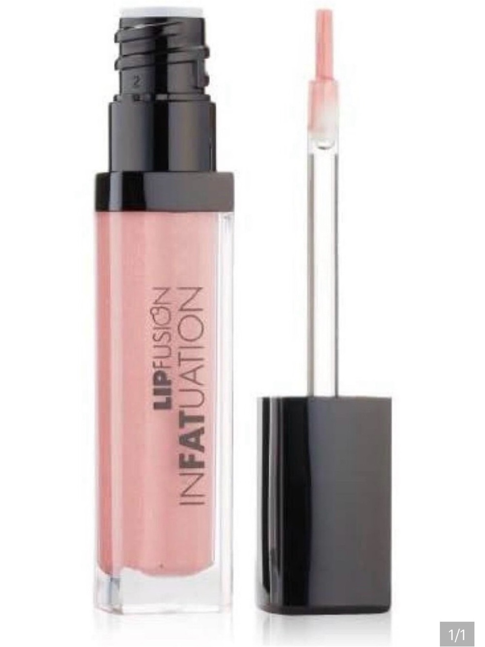 NEW Lipfusion INFATUATION Lip‎ Plump 0.19 OZ Shade ANGELIC Shimmer Pink